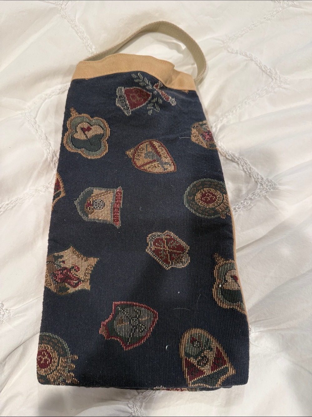 Women’s Navy golf design Pattern shoe bag